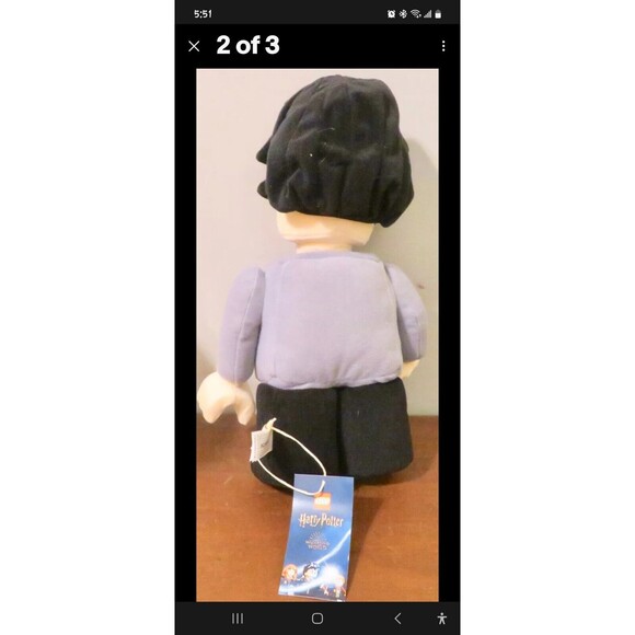 *LEGO Harry Potter Wizarding World Mini Figure Style 13 inches Plush NEW - Picture 2 of 4